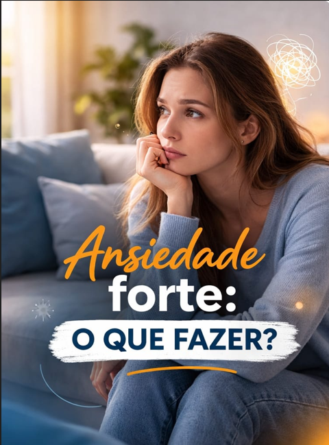 Ansiedade forte o que fazer